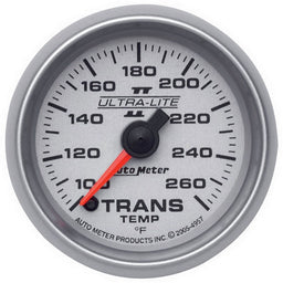 AUTOMETER 2-1/16", Full Sweep Electric, 100-260°F Ultra-Lite II Series Transmission Temperature Gauge AU4957 Autofit