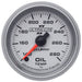AUTOMETER 2-1/16", Full Sweep Electric, 140-280°F Ultra-Lite II Series Oil Temperature Gauge AU4956 Autofit