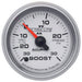 AUTOMETER 2-1/16", Full Sweep Electric, 30 In Hg./30 PSI Ultra-Lite II Series Boost/Vacuum Gauge AU4959 Autofit