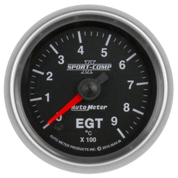 AUTOMETER 2-1/16", Full Sweep Electrical, Metric, 0-900°C Sport-Comp II Series Pyrometer Gauge AU3644-M Autofit
