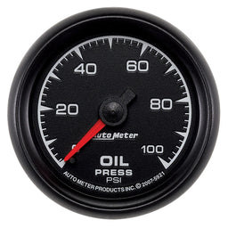 AUTOMETER 2-1/16", Full Sweep Mechanical, 0-100 psi ES Series Oil Pressure Gauge AU5921 Autofit