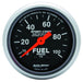 AUTOMETER 2-1/16", Full Sweep Mechanical, 0-100 psi Sport-Comp Series Fuel Pressure Gauge AU3312 Autofit