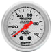 AUTOMETER 2-1/16", Full Sweep Mechanical, 0-100 psi Ultra-Lite Series Fuel Pressure Gauge AU4312 Autofit