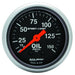 AUTOMETER 2-1/16", Full Sweep Mechanical, 0-150 psi Sport-Comp Series Oil Pressure Gauge AU3323 Autofit