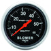 AUTOMETER 2-1/16", Full Sweep Mechanical, 0-60 psi Sport-Comp Series Blower Pressure Gauge AU3402 Autofit