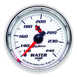 AUTOMETER 2-1/16", Full Sweep Mechanical, 120-240°F C2 Series Water Temperature Gauge AU7132 Autofit