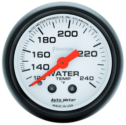 AUTOMETER 2-1/16", Full Sweep Mechanical, 120-240°F Phantom Series Water Temperature Gauge AU5732 Autofit