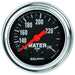 AUTOMETER 2-1/16", Full Sweep Mechanical, 120-240°F Traditional Chrome Series Water Temperature Gauge AU2432 Autofit