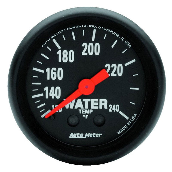AUTOMETER 2-1/16", Full Sweep Mechanical, 120-240°F Z-Series Water Temperature Gauge AU2607 Autofit