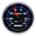 AUTOMETER 2-1/16", Full Sweep Mechanical, 30 In. Hg./20 psi Cobalt Series Boost/Vacuum Gauge AU6107 Autofit