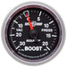 AUTOMETER 2-1/16", Full Sweep Mechanical, 30 In. Hg/20 psi Sport-Comp II Boost/Vacuum Gauge AU3607 Autofit