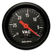 AUTOMETER 2-1/16", Full Sweep Mechanical, 30 In. Hg. Z-Series Vacuum Gauge AU2610 Autofit