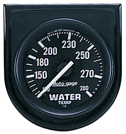 AUTOMETER 2-1/16", Full Sweep Mechanical, Individual Console, 100-280°F Auto gage Series Water Temperature Gauge AU2333 Autofit