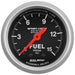 AUTOMETER 2-1/16", Full Sweep Mechanical, With Isolator, 0-15 psi Sport-Comp Series Fuel Pressure Gauge AU3313 Autofit