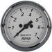 AUTOMETER 2-1/16", In-Dash, Electric, 0-7,000 rpm American Platinum Tachometer AU1994 Autofit