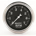 AUTOMETER 2-1/16", In-Dash, Electric, 0-7,000 rpm Old Tyme Black Tachometer AU1797 Autofit