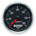 AUTOMETER 2-1/16", In-Dash, Full Sweep Mechanical, 0-60 psi GS Series Boost Gauge AU3805 Autofit