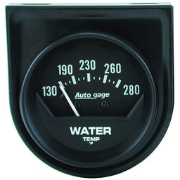 AUTOMETER 2-1/16", Mechanical, Individual Console, 130-280°F Auto gage Series Water Temperature Gauge AU2361 Autofit