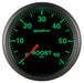 AUTOMETER 2-1/16", Programmable Warning Function, 0-60 psi Elite Series Boost Gauge AU5670 Autofit