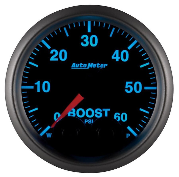 AUTOMETER 2-1/16", Programmable Warning Function, 0-60 psi Elite Series Boost Gauge AU5670 Autofit