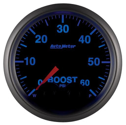 AUTOMETER 2-1/16", Programmable Warning Function, 0-60 psi Elite Series Boost Gauge AU5670 Autofit