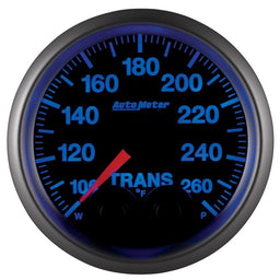 AUTOMETER 2-1/16", Programmable Warning Function, 100-260°F Elite Series Transmission Temperature Gauge AU5658 Autofit