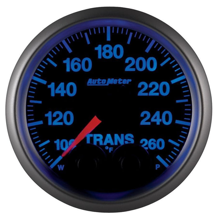 AUTOMETER 2-1/16", Programmable Warning Function, 100-260°F Elite Series Transmission Temperature Gauge AU5658 Autofit
