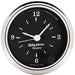 AUTOMETER 2-1/16", Quartz Movement w/Second Hand Old Tyme Black Series Clock AU1785 Autofit