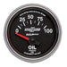 AUTOMETER 2-1/16", Short Sweep Electric, 0-100 psi Sport-Comp II Oil Pressure Gauge AU3627 Autofit