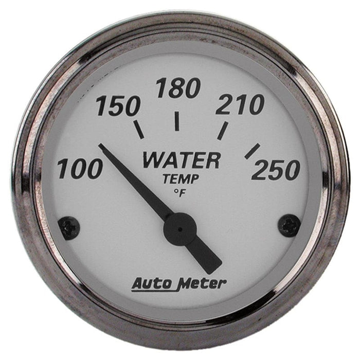 AUTOMETER 2-1/16", Short Sweep Electric, 100-250°F American Platinum Series Water Temperature Gauge AU1938 Autofit