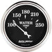 AUTOMETER 2-1/16", Short Sweep Electric, 100-250°F Old Tyme Black Series Water Temperature Gauge AU1737 Autofit