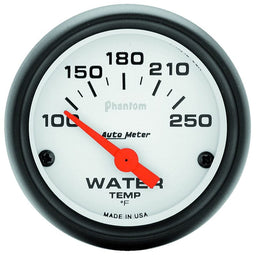 AUTOMETER 2-1/16", Short Sweep Electric, 100-250°F Phantom Series Water Temperature Gauge AU5737 Autofit