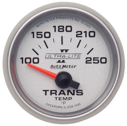 AUTOMETER 2-1/16", Short Sweep Electric, 100-250°F Ultra-Lite II Series Transmission Temperature Gauge AU4949 Autofit