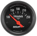 AUTOMETER 2-1/16", Short Sweep Electric, 100-250°F Z-Series Transmission Temperature Gauge AU2640 Autofit