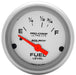 AUTOMETER 2-1/16", Short Sweep Electric, 16 ohms Empty/158 ohms Full Ultra-Lite Series Fuel Level Gauge AU4318 Autofit