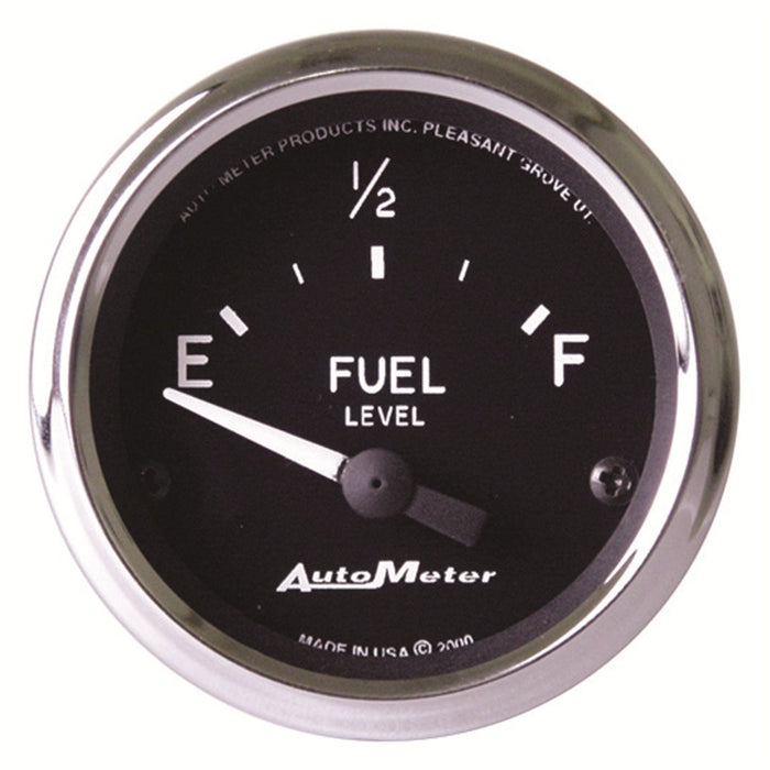 AUTOMETER 2-1/16", Short Sweep Electric, 240 ohms Empty/33 ohms Full Cobra Series Fuel Level Gauge AU201011 Autofit