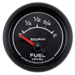 AUTOMETER 2-1/16", Short Sweep Electric, 240 ohms Empty - 33 ohms Full ES Series Fuel Level Gauge AU5916 Autofit