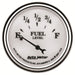 AUTOMETER 2-1/16", Short Sweep Electric, 240 ohms Empty/33 ohms Full Old Tyme White II Fuel Level Gauge AU1216 Autofit