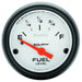 AUTOMETER 2-1/16", Short Sweep Electric, 240 ohms Empty/33 ohms Full Phantom Series Fuel Level Gauge AU5716 Autofit