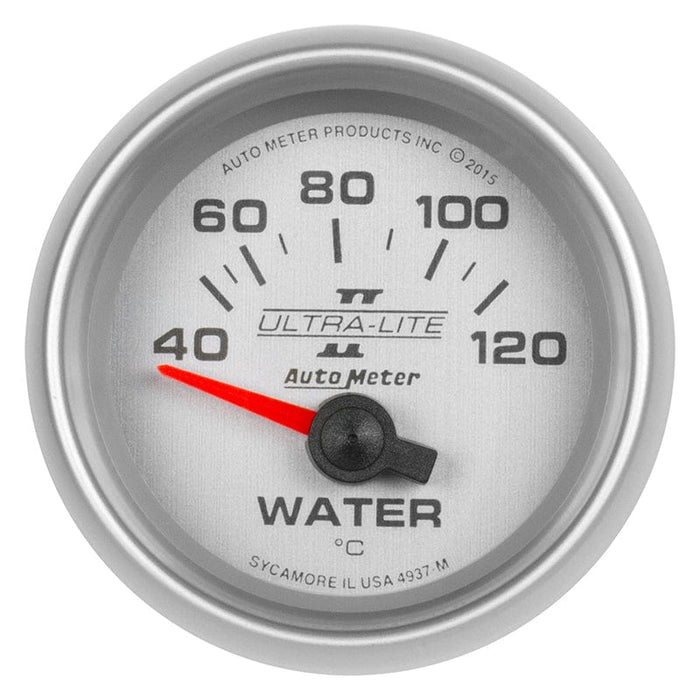AUTOMETER 2-1/16", Short Sweep Electric, 40-120°C Ultra-Lite II Series Water Temperature Gauge AU4937-M Autofit