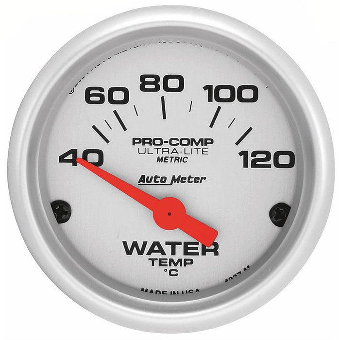 AUTOMETER 2-1/16", Short Sweep Electric, 40-120°C Ultra-Lite Series Water Temperature Gauge AU4337-M Autofit