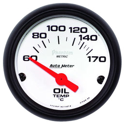 AUTOMETER 2-1/16", Short Sweep Electric, 60-170°C Phantom Series Oil Temperature Gauge AU5748-M Autofit