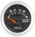 AUTOMETER 2-1/16", Short Sweep Electric, 8-18 volts Hoonigan Series Oil Voltmeter Gauge AU4391-09000 Autofit