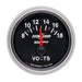 AUTOMETER 2-1/16", Short Sweep Electric, 8-18 volts Sport-Comp II Voltmeter Gauge AU3692 Autofit