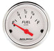 AUTOMETER 2-1/16", Short Sweep Electric, GM, 0 ohms Empty/30 ohms Full Arctic White Series Fuel Level Gauge AU1318 Autofit