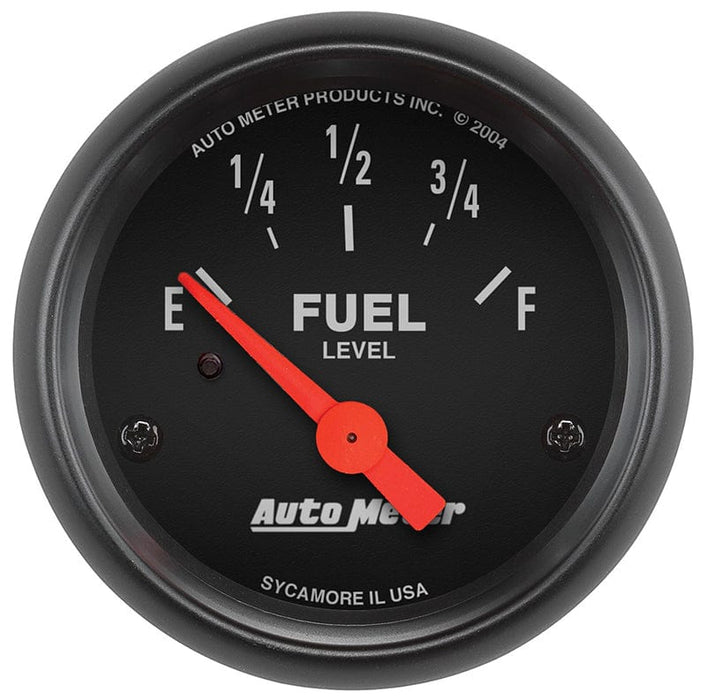 AUTOMETER 2-1/16", Short Sweep Electric, GM, 0 ohms Empty/30 ohms Full Z-Series Fuel Level Gauge AU2648 Autofit