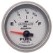 AUTOMETER 2-1/16", Short Sweep Electric, GM, 0 ohms Empty/90 ohms Full Ultra-Lite II Series Fuel Level Gauge AU4913 Autofit