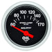AUTOMETER 2-1/16", Short Sweep Electric, Metric, 60-150°C Sport-Comp Series Oil Temperature Gauge AU3348-M Autofit