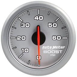 AUTOMETER 2-1/16", Silver Dial, Full Sweep Electric, 0-60 PSI AirDrive Series Boost Gauge AU9160-UL Autofit