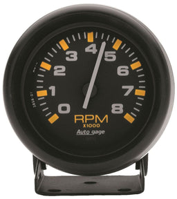 AUTOMETER 2-3/4", Pedestal Mount, Black, 0-8,000 rpm Auto gage Mini Tachometer AU2305 Autofit